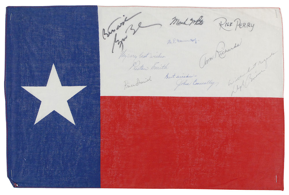 Lot #445 Texas Governors