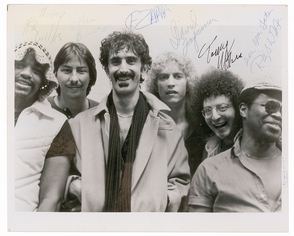 Lot #1188 Frank Zappa