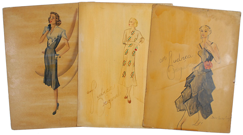 Lot #431 Vintage Hollywood Costume Designs