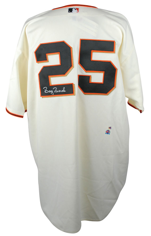 Lot Detail - 2007 Barry Bonds Game Used & Signed San Francisco Home Jersey  With Pants (Bonds COA)