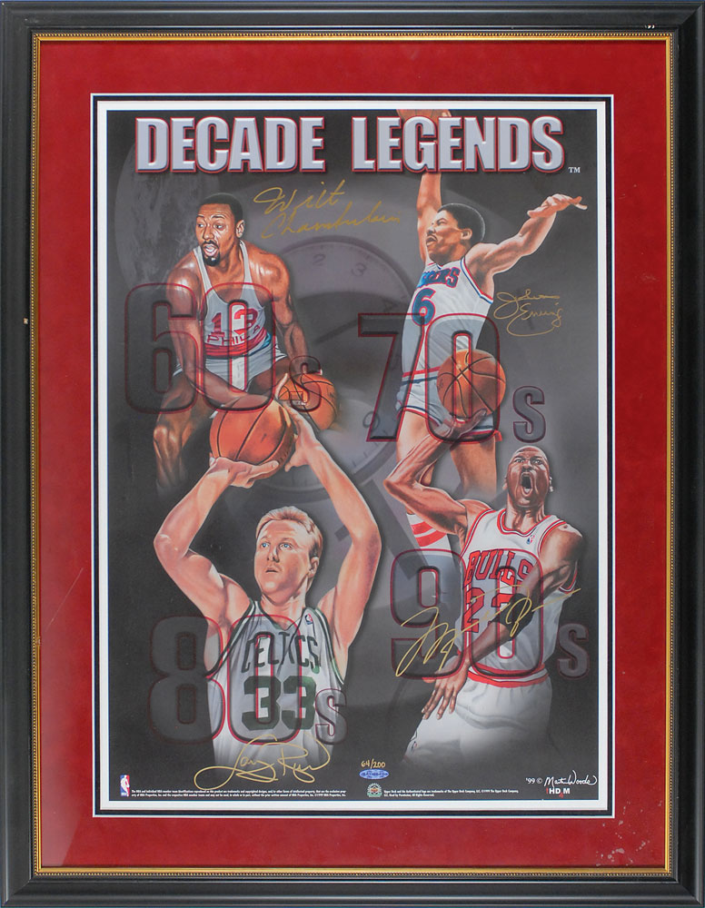Lot #1430 Basketball Legends