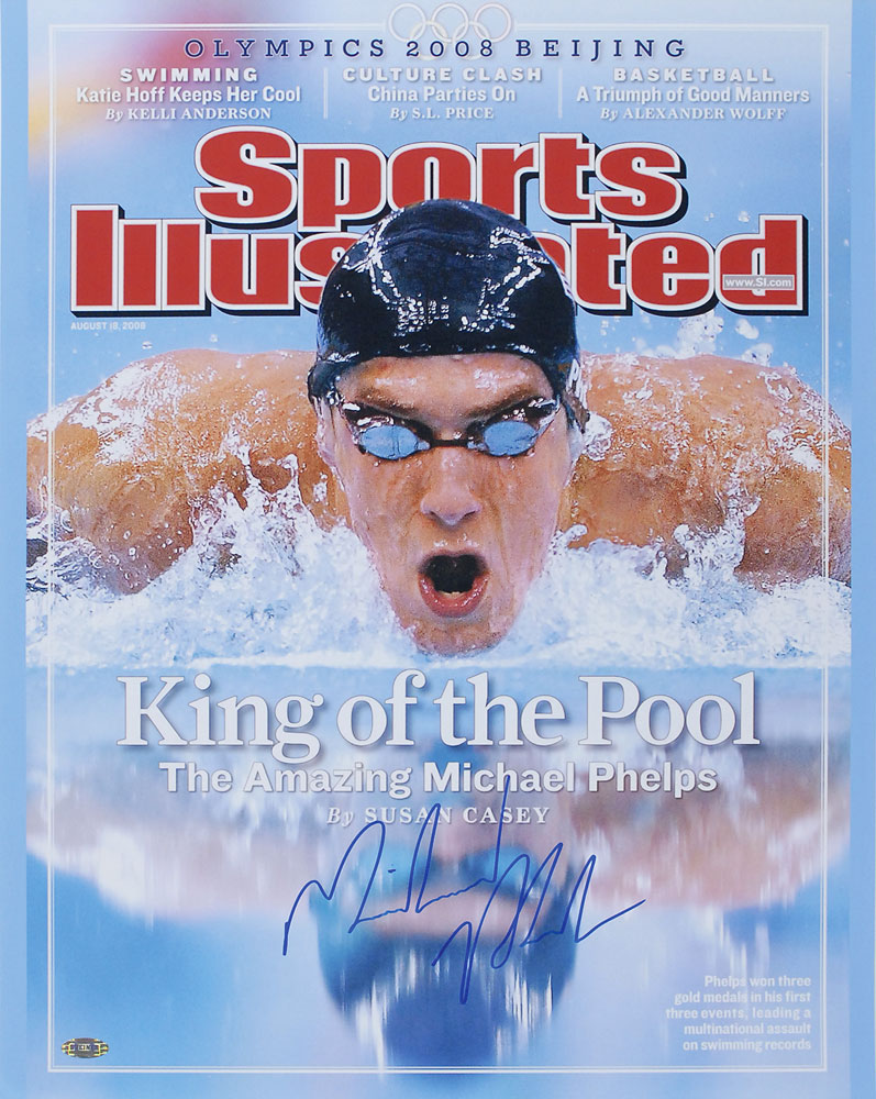 Lot #1592 Michael Phelps