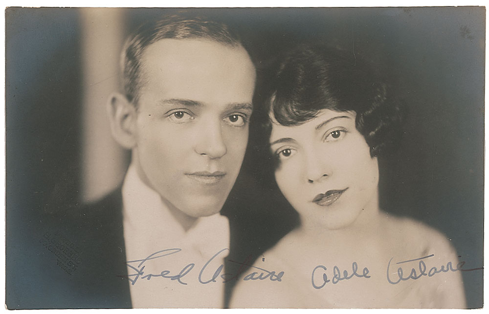 Lot #1195 Fred and Adele Astaire