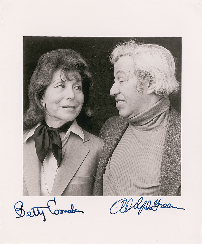 Lot #233 Betty Comden and Adolph Green