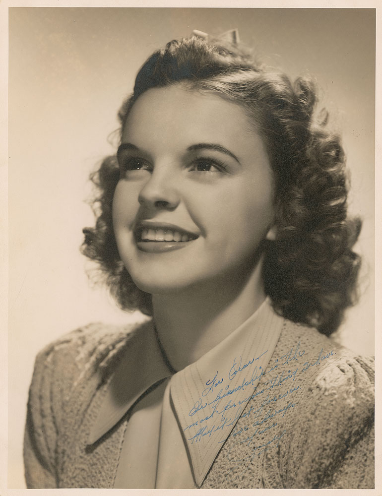 Lot #215 Judy Garland
