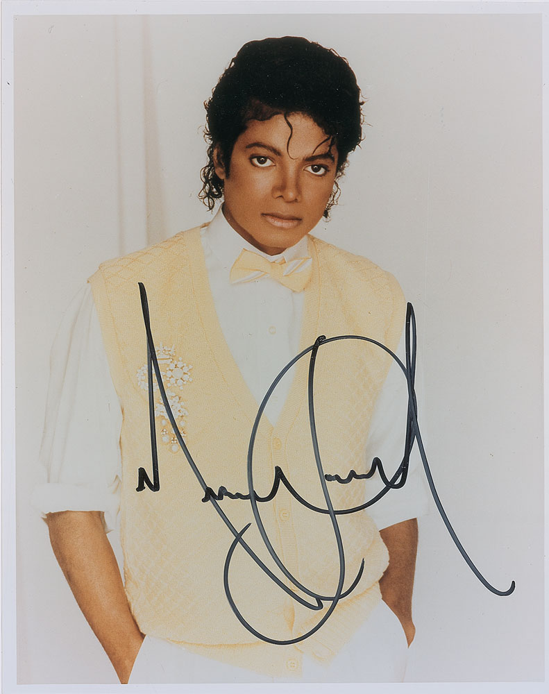 Lot #259 Michael Jackson