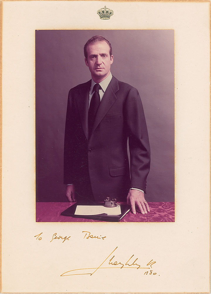 Lot #265 King Juan Carlos I of Spain