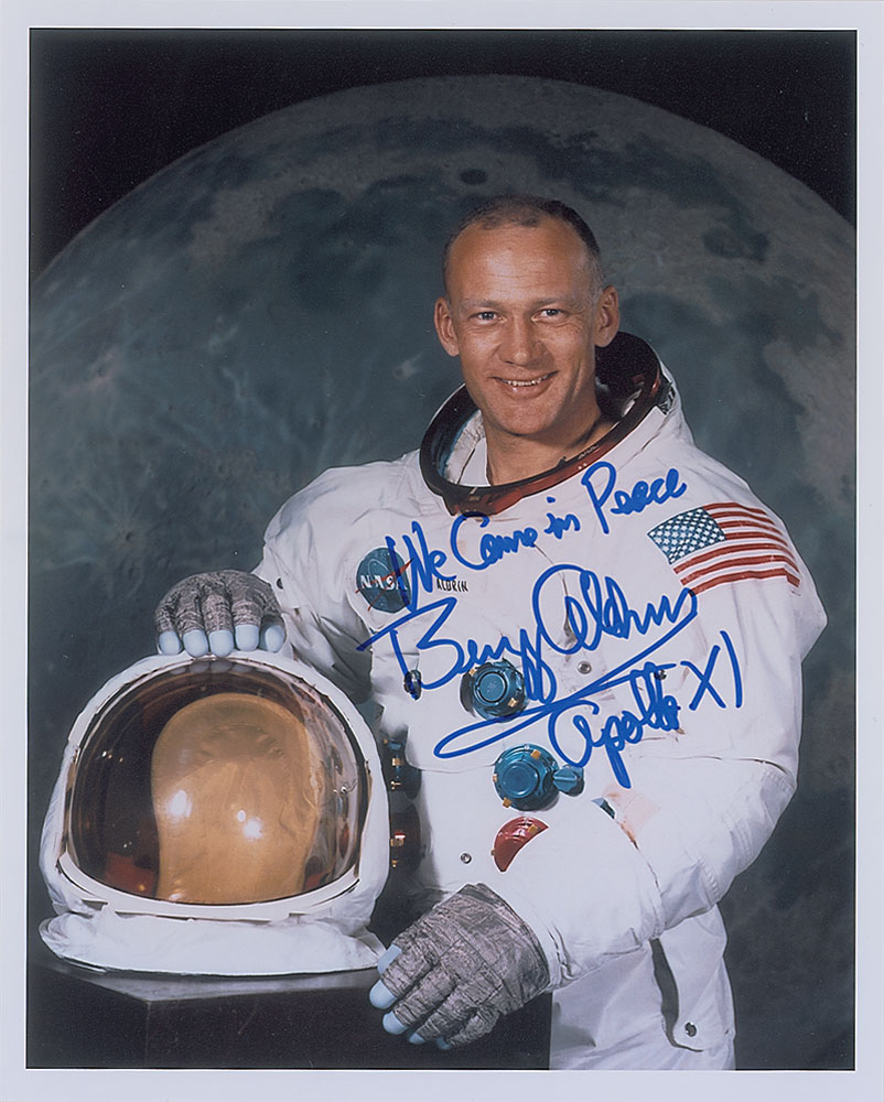Lot #574 Buzz Aldrin