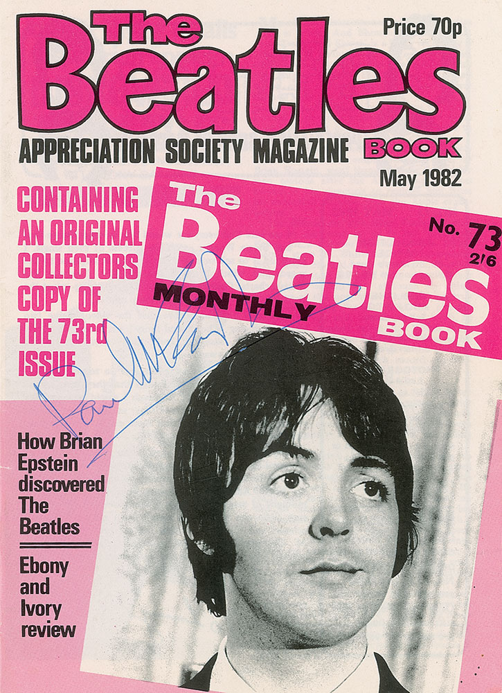 Lot #910 Beatles: Paul McCartney
