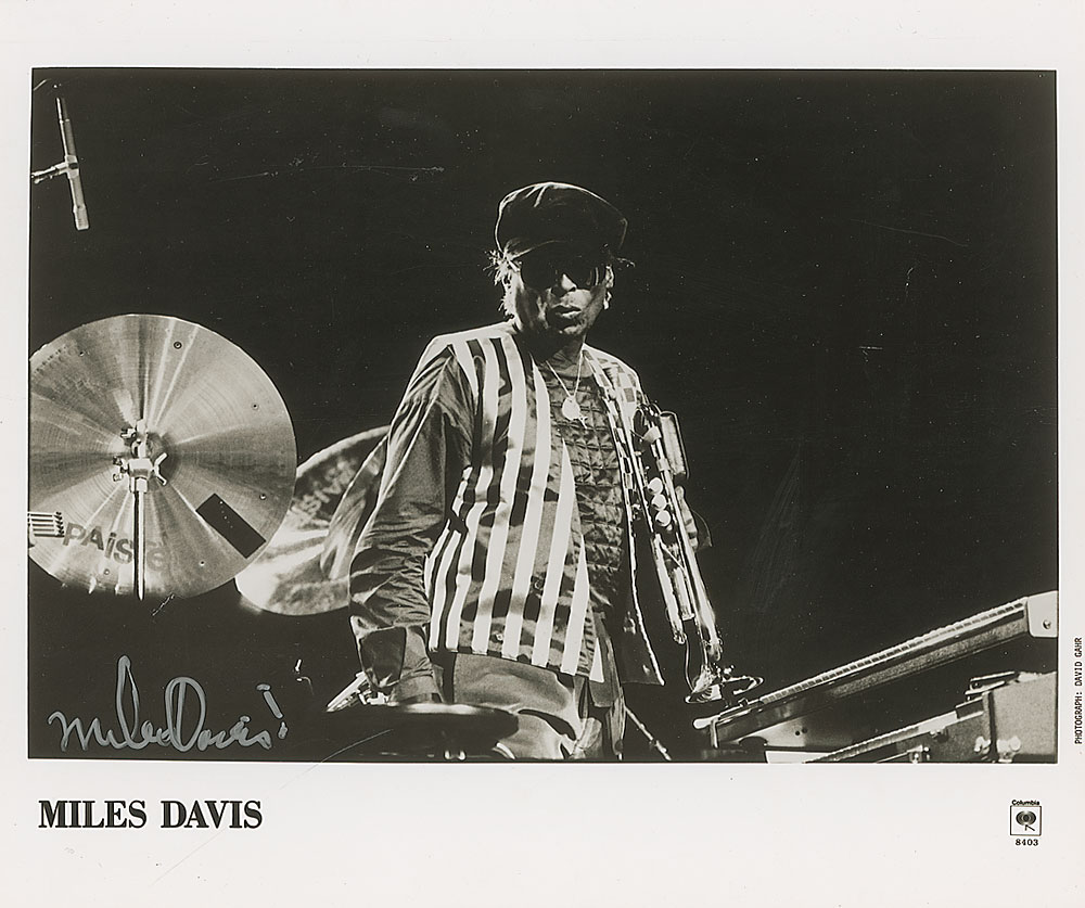 Lot #813 Miles Davis