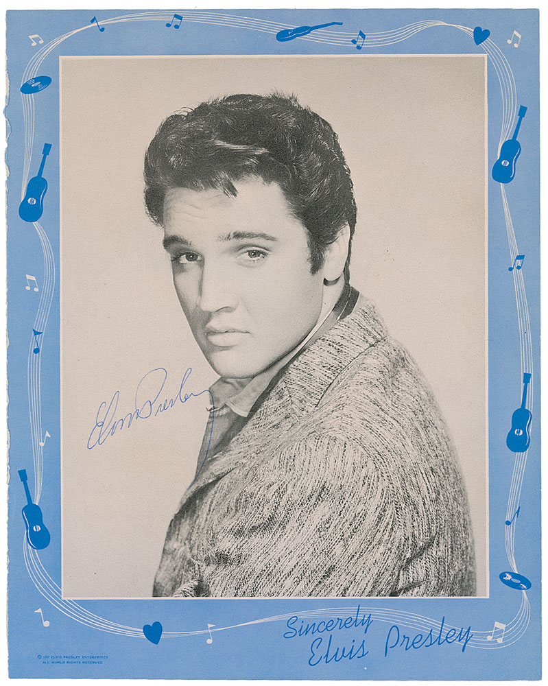 Lot #836 Elvis Presley