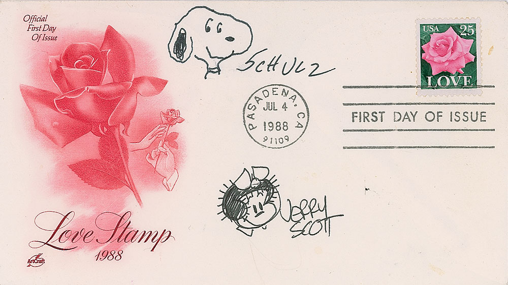 Lot #851 Charles Schulz and Jerry Scott