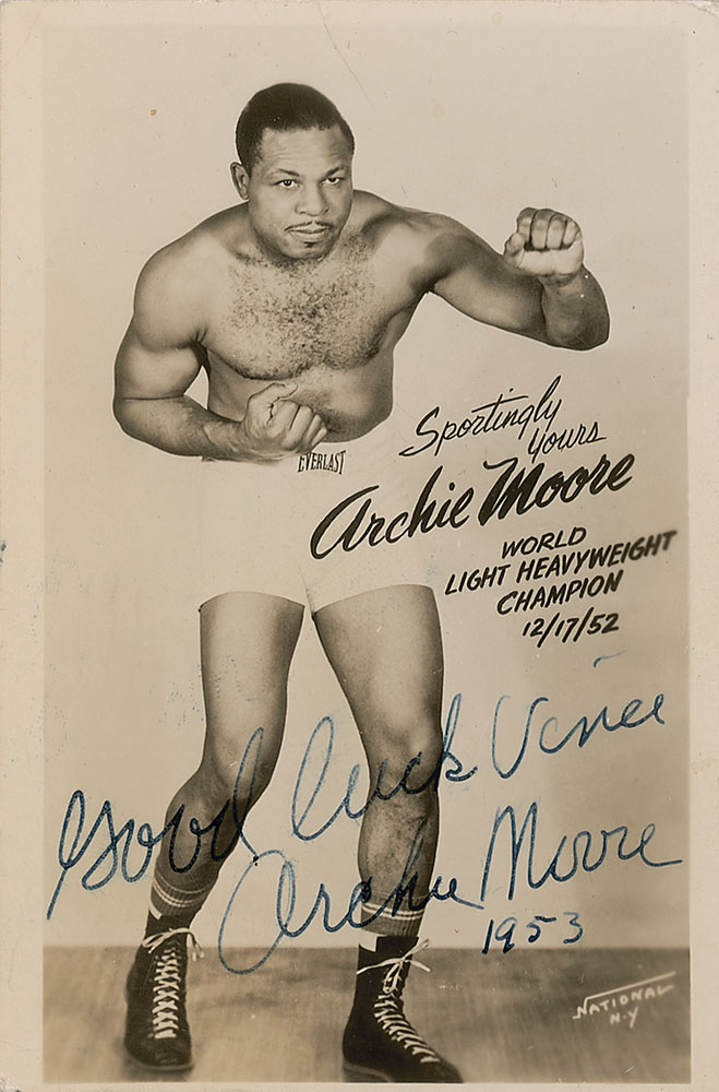 Lot #1468 Archie Moore