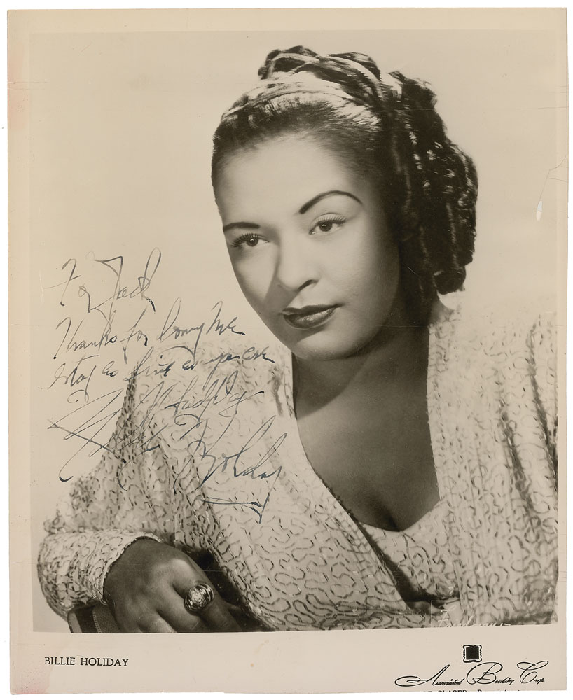 Lot #286 Billie Holiday