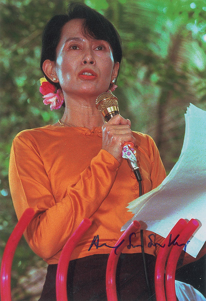 Lot #369 Aung San Suu Kyi - Image 1