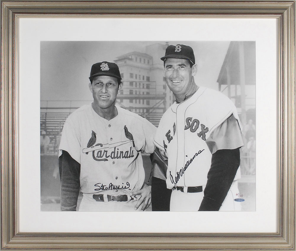 Lot #1527 Ted Williams and Stan Musial