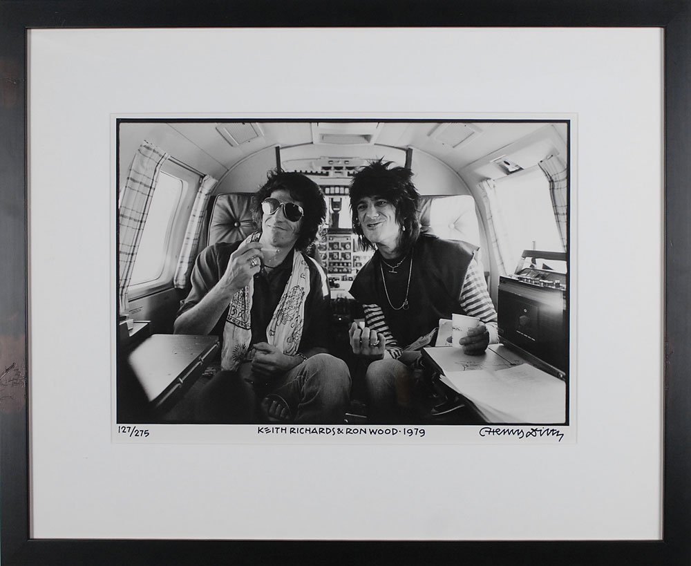 Lot #144 Keith Richards and Ronnie Wood