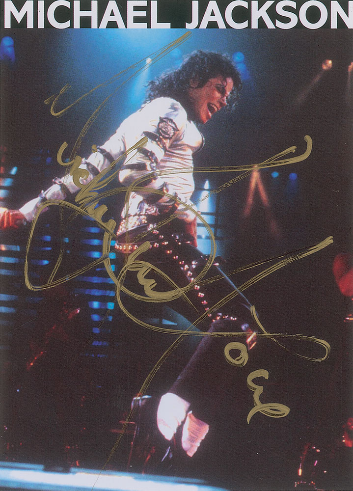 Lot #260 Michael Jackson