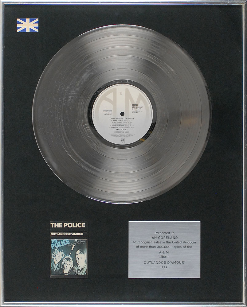 Lot #860 The Police: Outlandos D’Amour