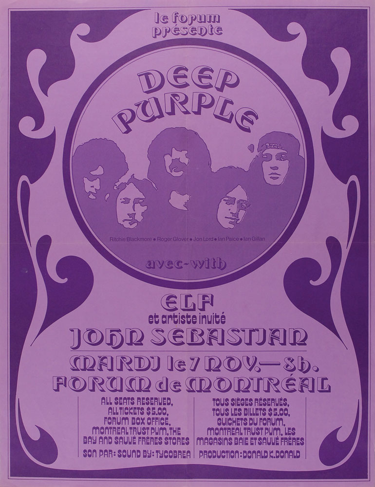 Lot #740 Deep Purple