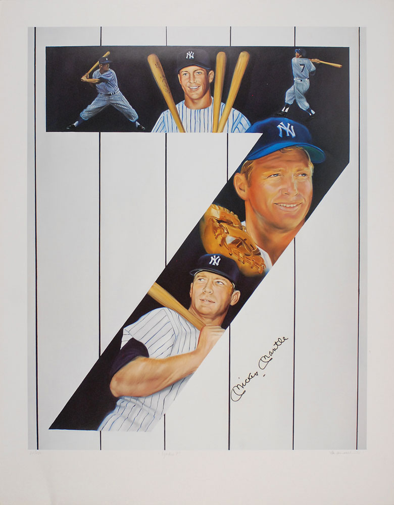 Lot #1460 Mickey Mantle