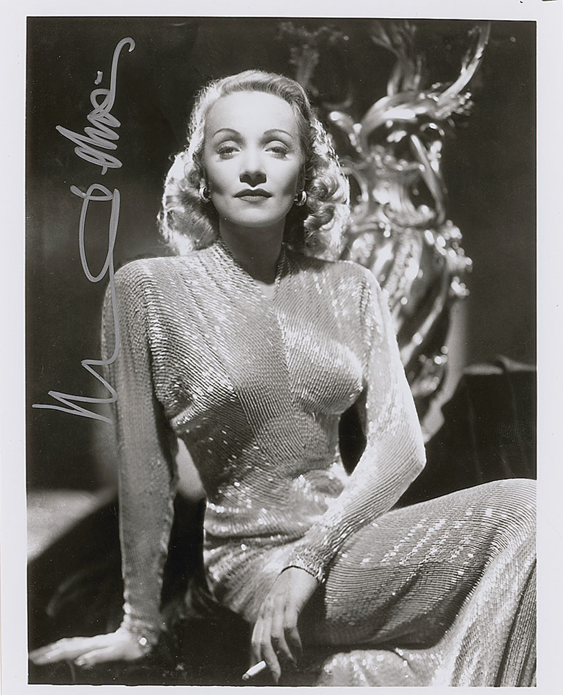 Lot #1144 Marlene Dietrich
