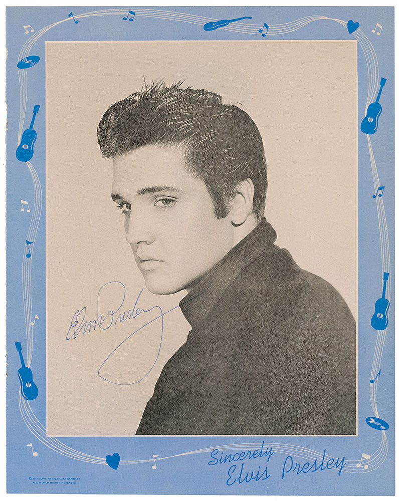 Lot #631 Elvis Presley