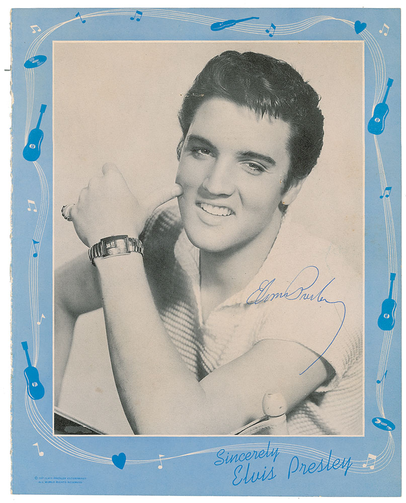 Lot #796 Elvis Presley