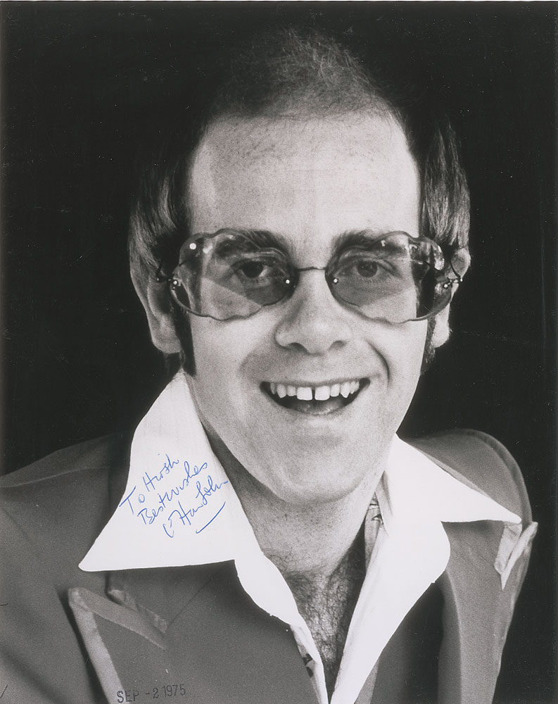 Lot #916 Elton John