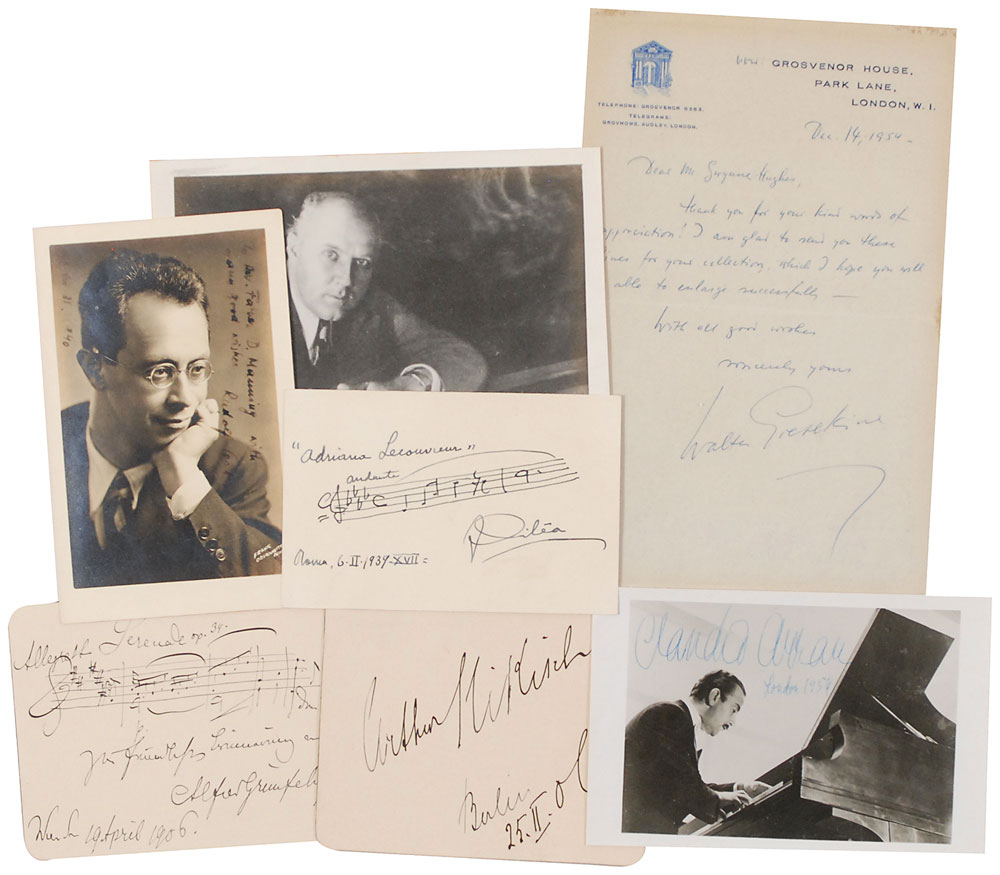 Lot #562 Composers and Conductors