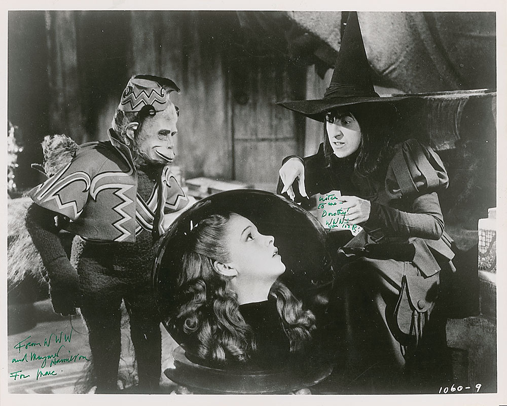 Lot #1280 Wizard of Oz: Margaret Hamilton