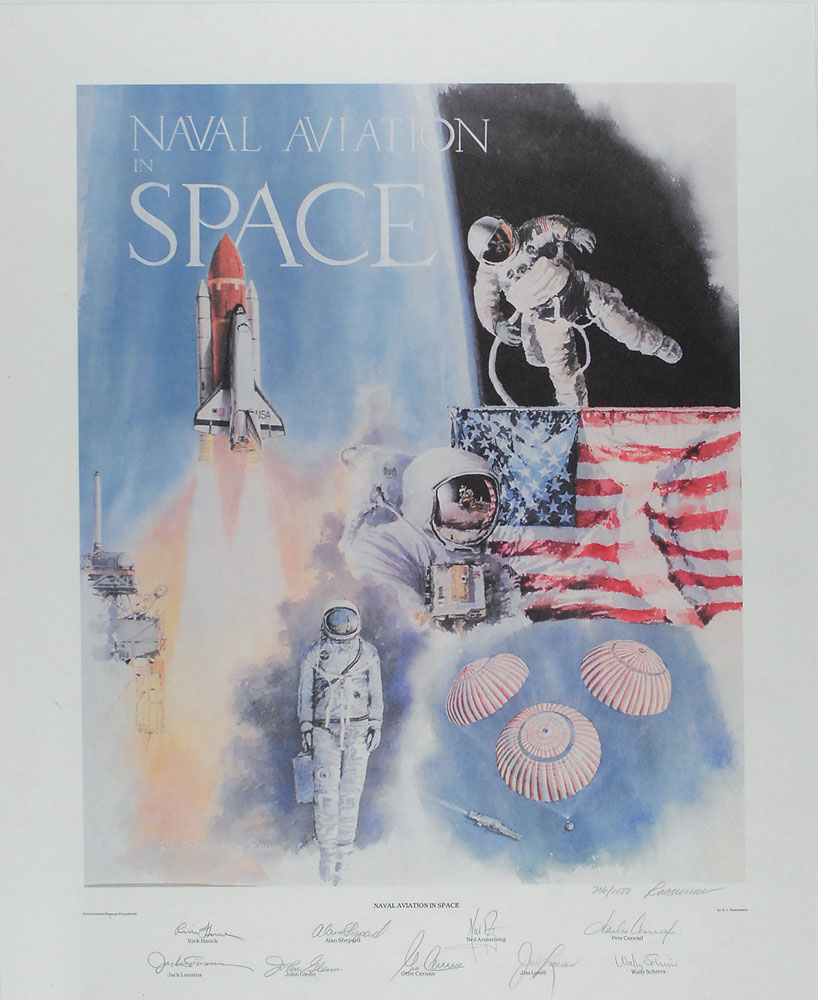 Lot #532 Naval Aviation in Space