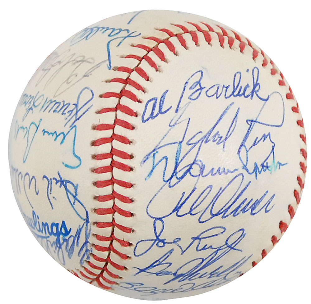 Lot #1396 Baseball: Hall of Famers and MVPs