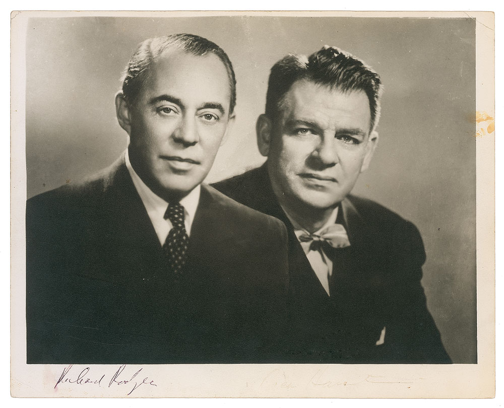 Lot #841 Rodgers and Hammerstein