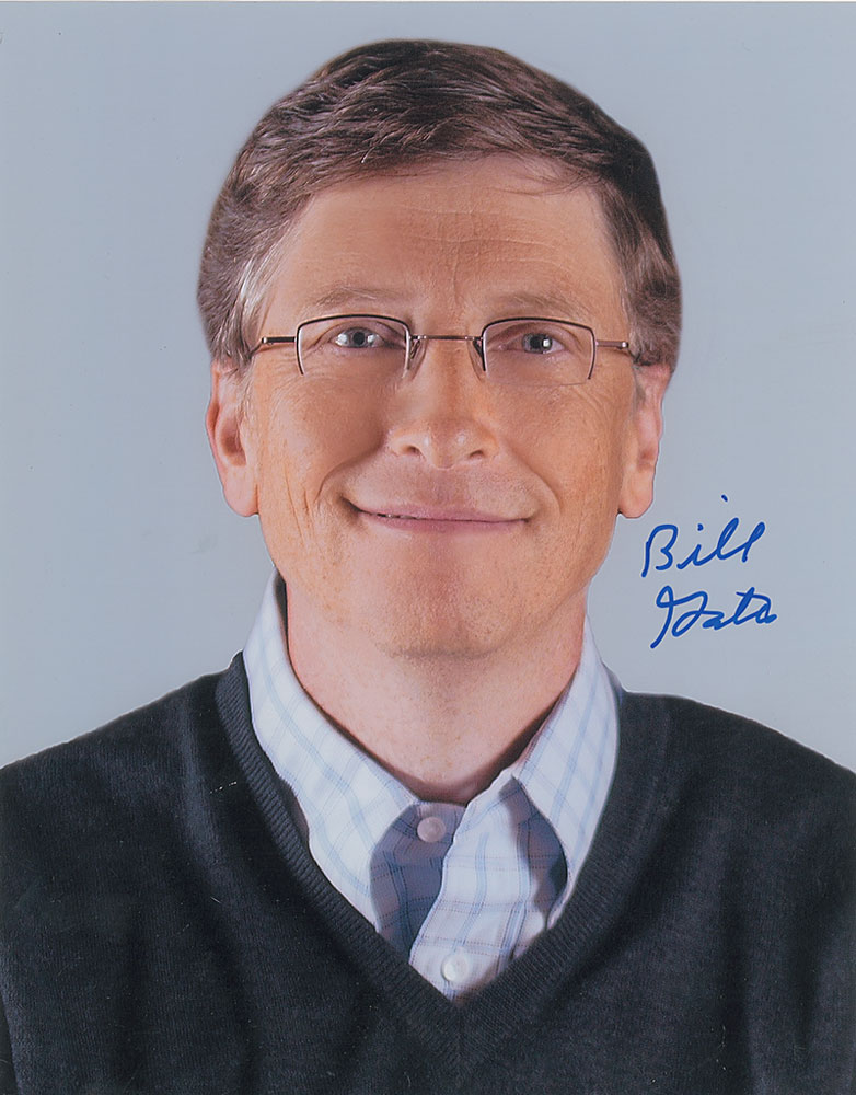 Lot #348 Bill Gates