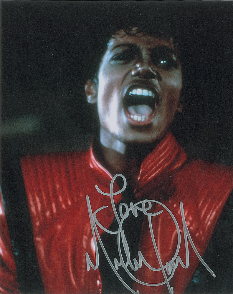 Lot #735 Michael Jackson