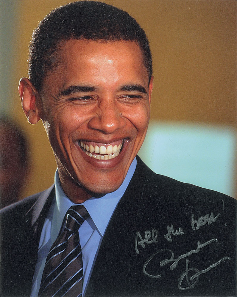 Lot #132 Barack Obama