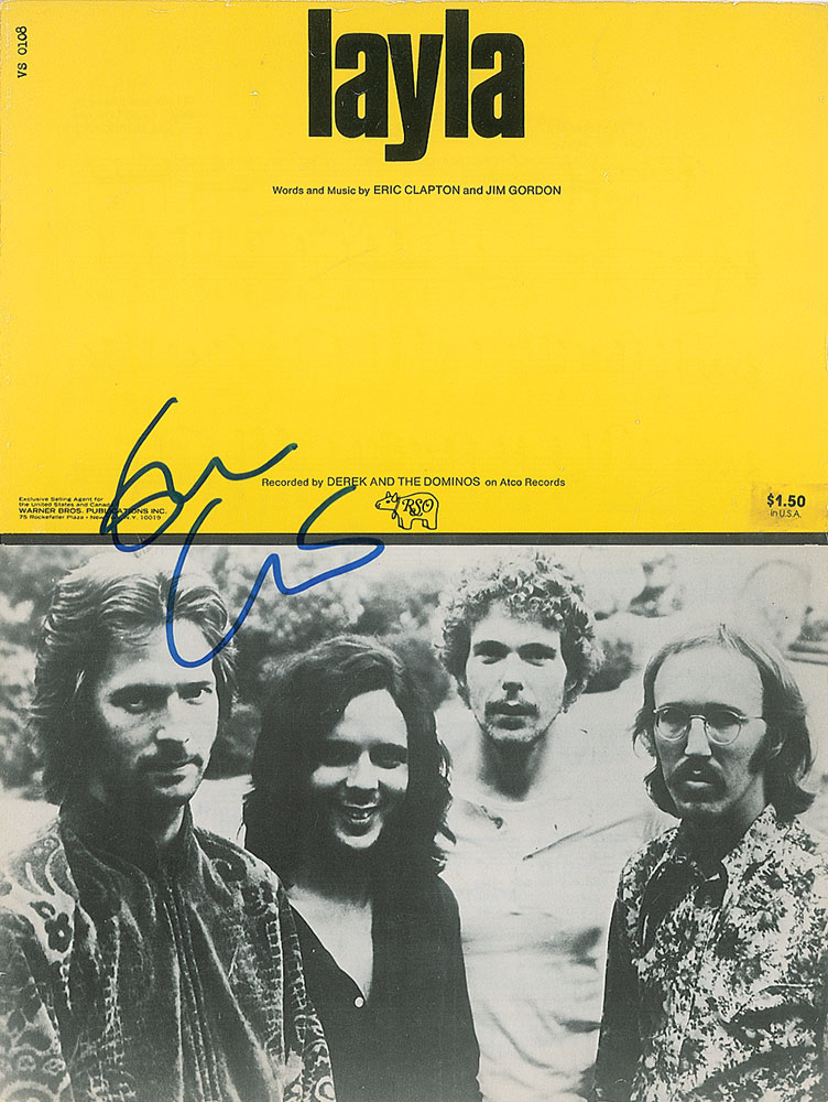 Lot #567 Eric Clapton