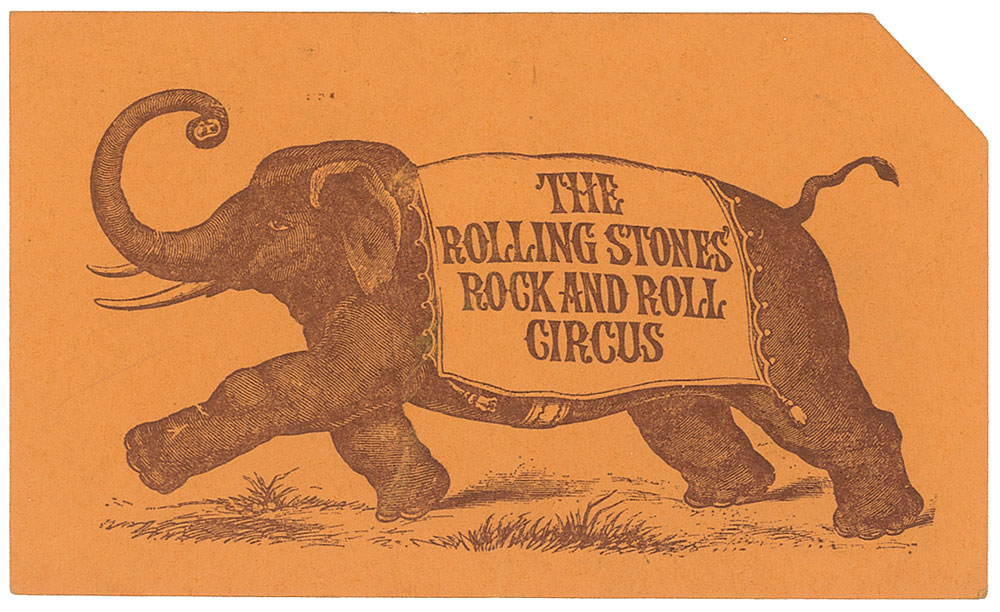 Lot #194 Rock and Roll Circus
