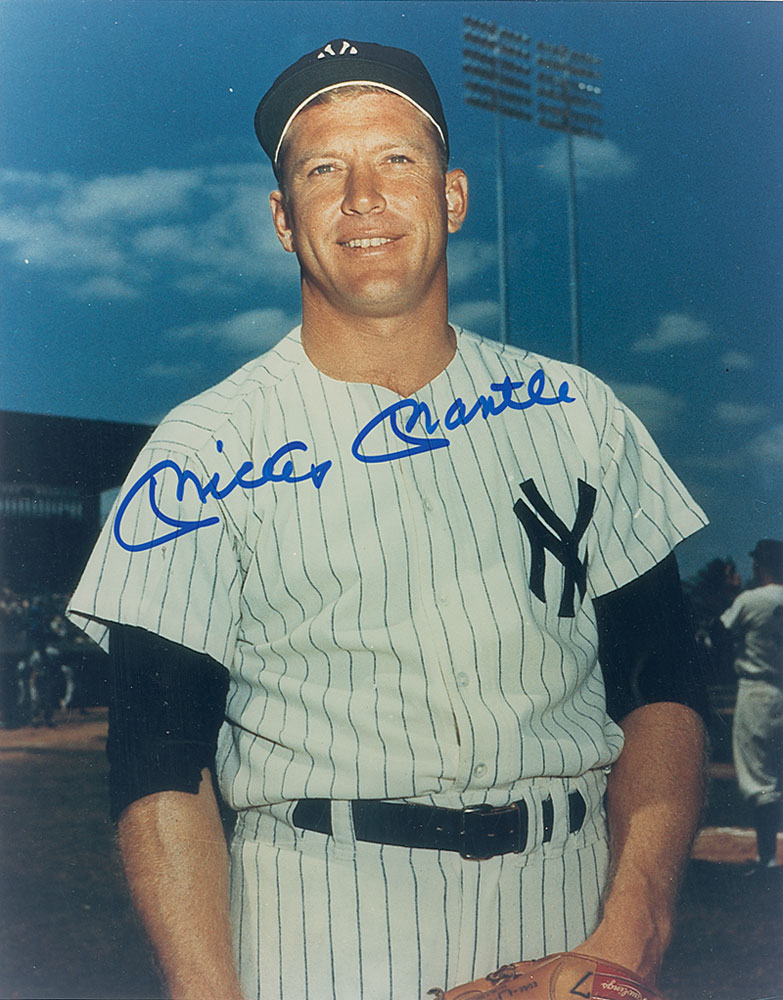 Lot #999 Mickey Mantle