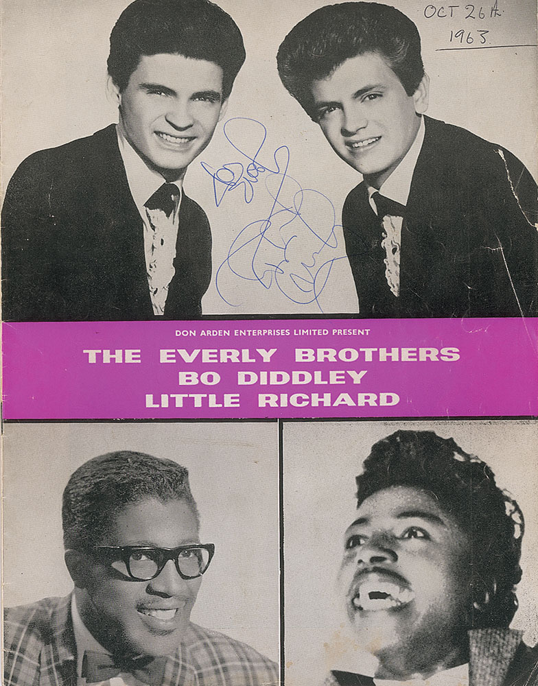 Lot #193 Rolling Stones, Everly Brothers, Bo