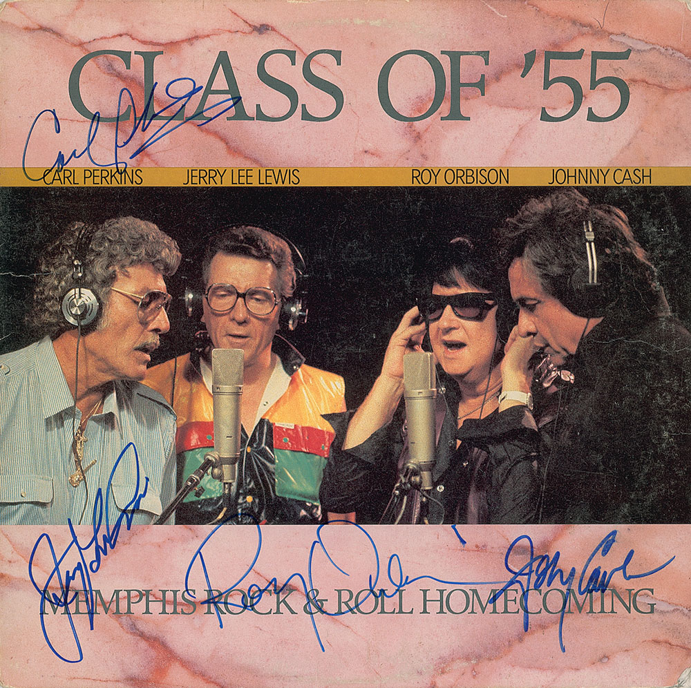 Lot #536 Class of 55: Cash, Perkins, Lewis, and