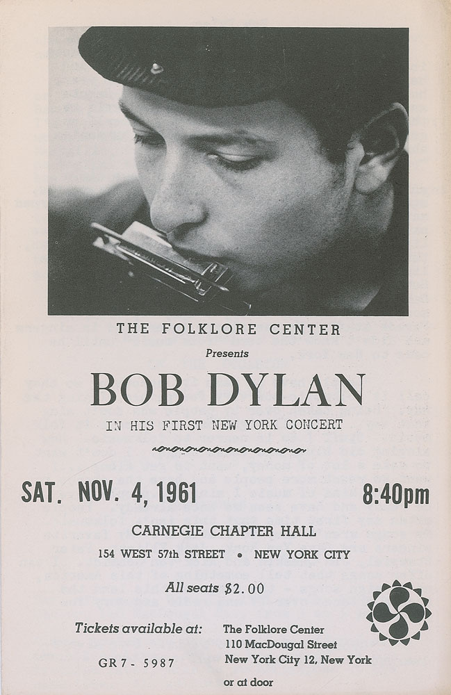 Lot #151 Bob Dylan