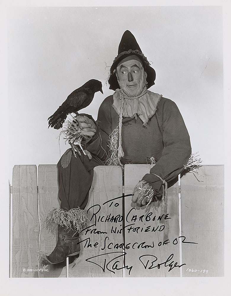 Lot #915 Wizard of Oz: Ray Bolger