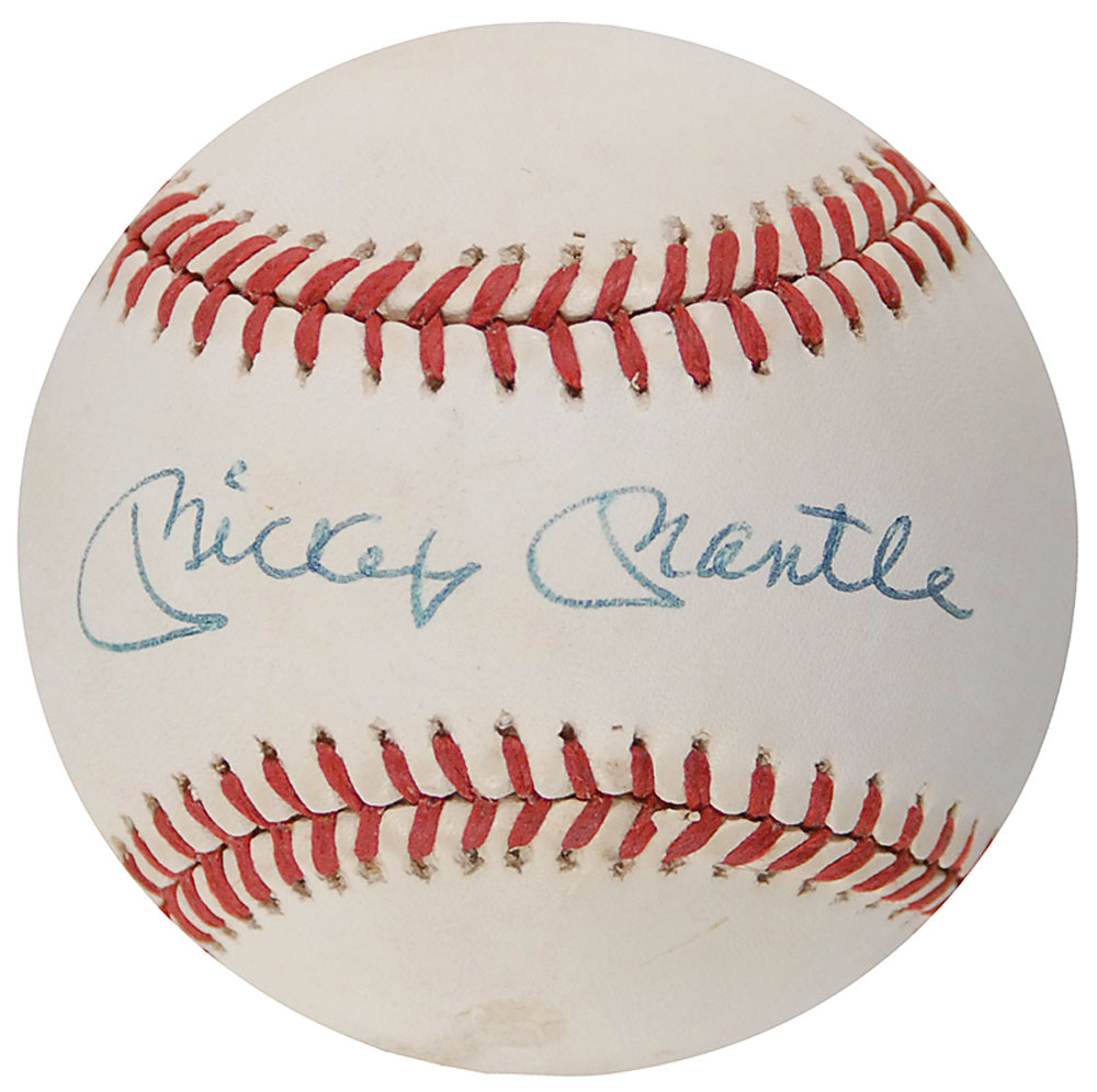 Lot #1282 Mickey Mantle