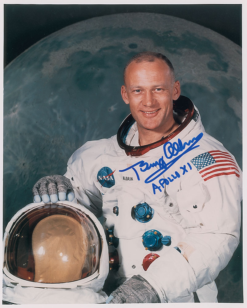 Lot #443 Buzz Aldrin