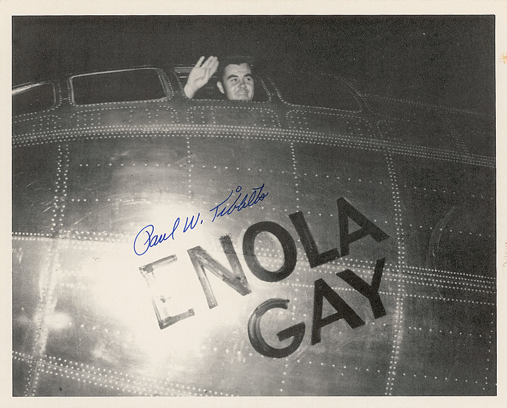 Lot #464 Enola Gay: Paul Tibbets - Image 1