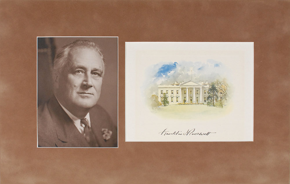 Lot #70 Franklin D. Roosevelt - Image 1