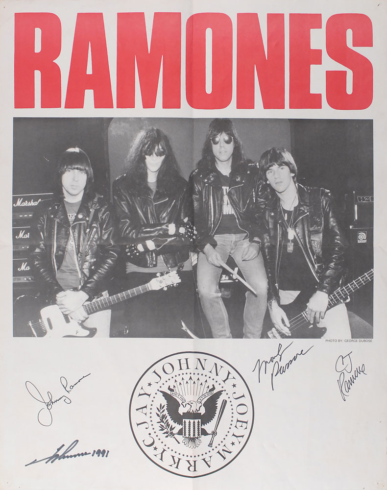 Lot #760 The Ramones