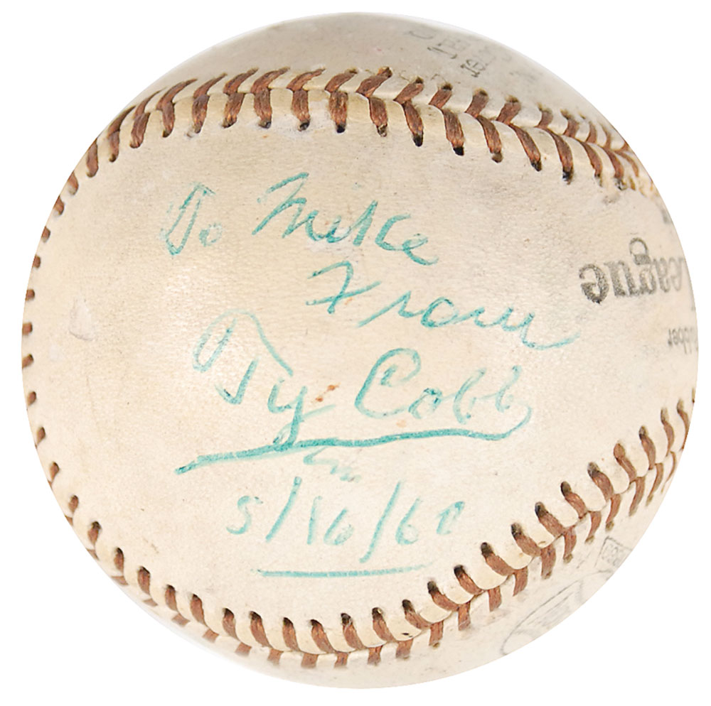 Lot #925 Ty Cobb